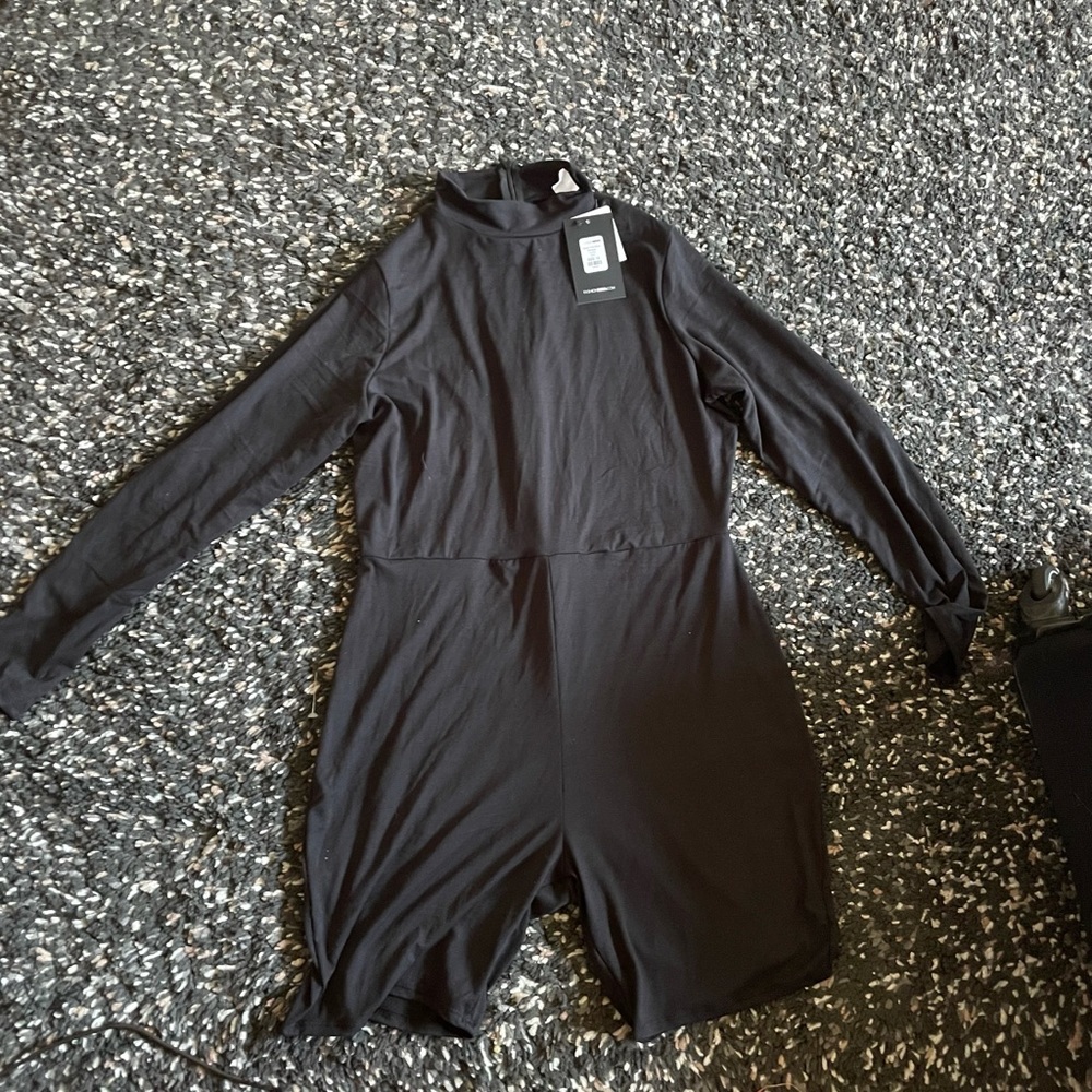 Turtle neck body suit